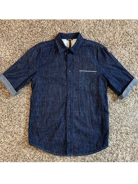 Nudie Jeans Ace Dry Selvage Denim Shirt - Small NWOT